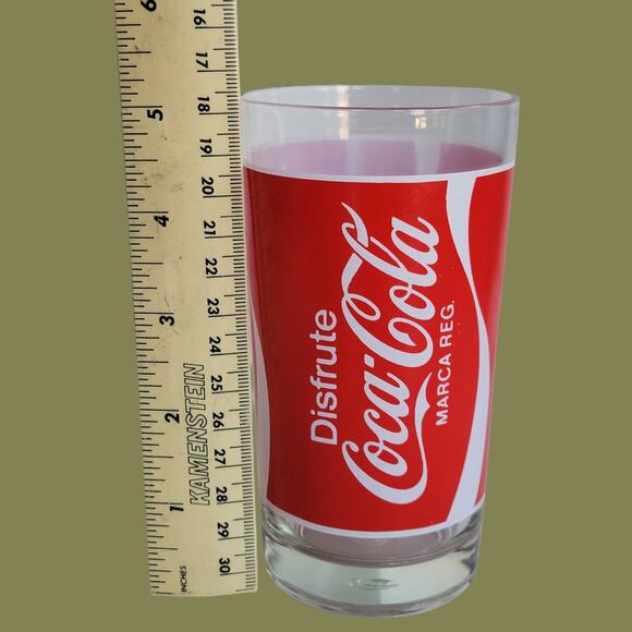 Vintage 1982 El Salvador World Cup Commemorative Coca Cola Glass - Picture 5 of 5